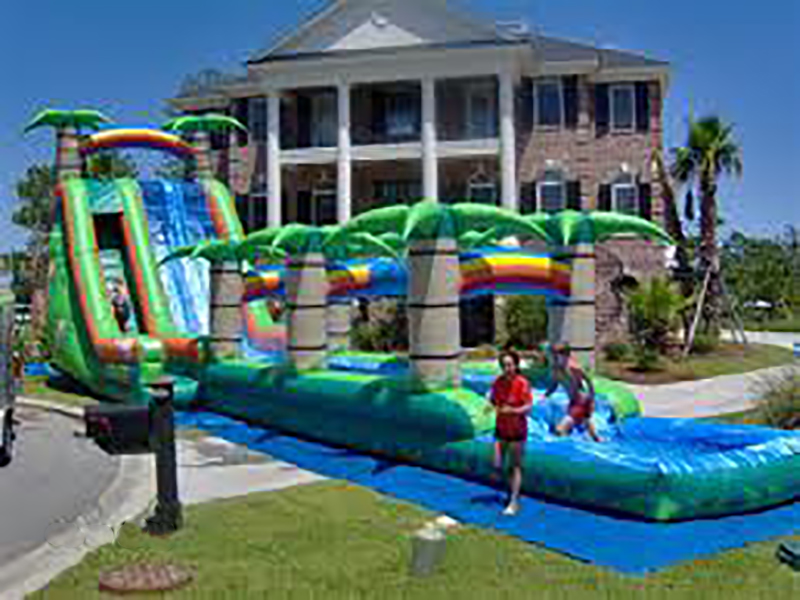 TROPICAL SLIDE SLIP-N-SPLASH